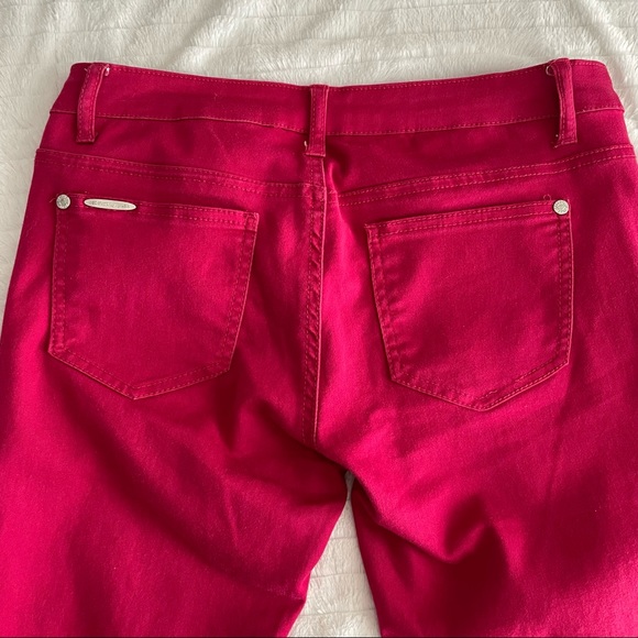 SOLD - Red Stretchy Pants - Picture 6 of 7